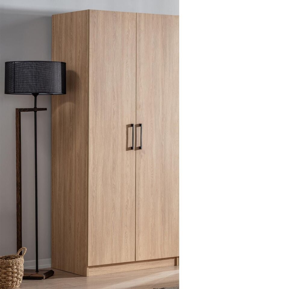 Ceramical GR2 Yatak Odası Gardrobu 2 Kapaklı - Ebru