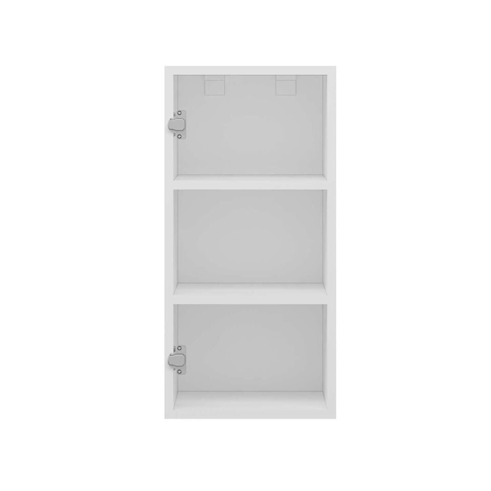 Alvinka Mutfak Modül Üst 1Dk2R 35-H72Cm Mbr A  Beyaz Antrasit