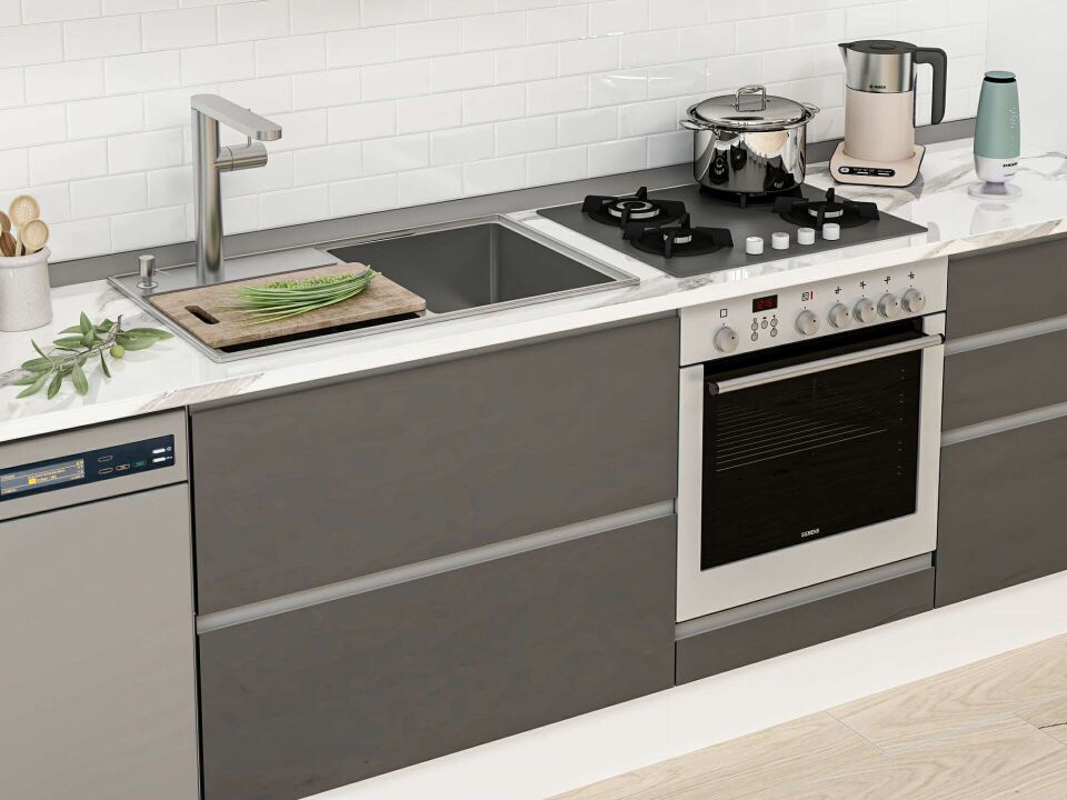 Alvinka 400X240 Cm High Gloss Mutfak Dolabı Mb-E90S50S60-3