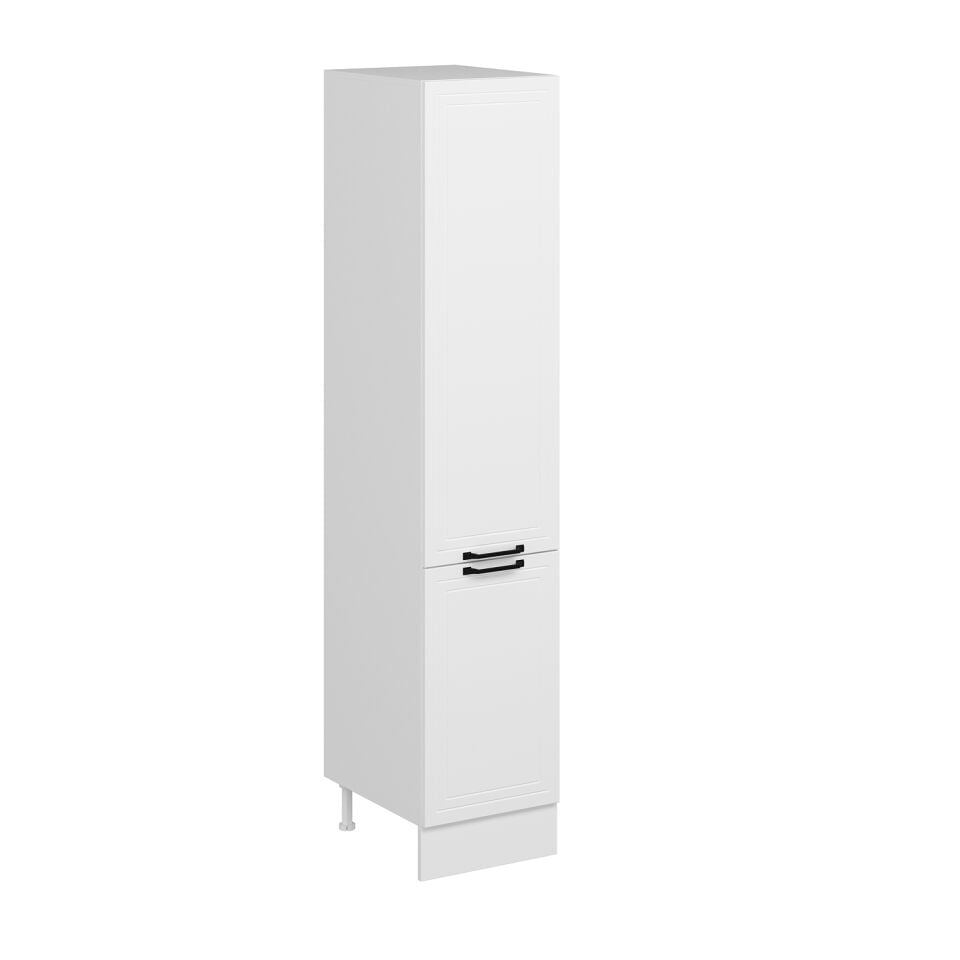 Alvinka Mutfak Modül Mbr_A 45-H222Cm Boy Dolabı Beyaz Beyaz