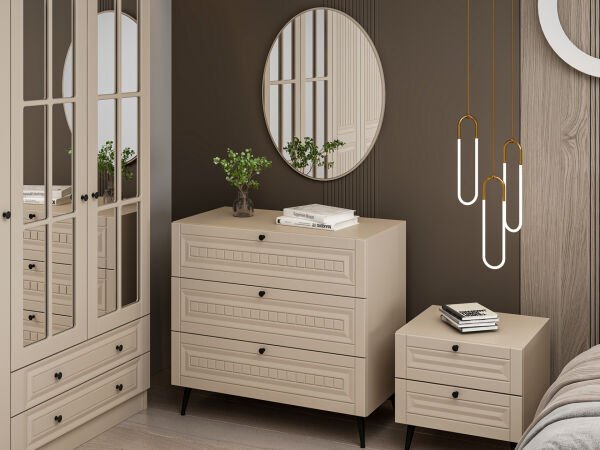 İlkbahar Yatak Odası Takımı - Kumtaşı