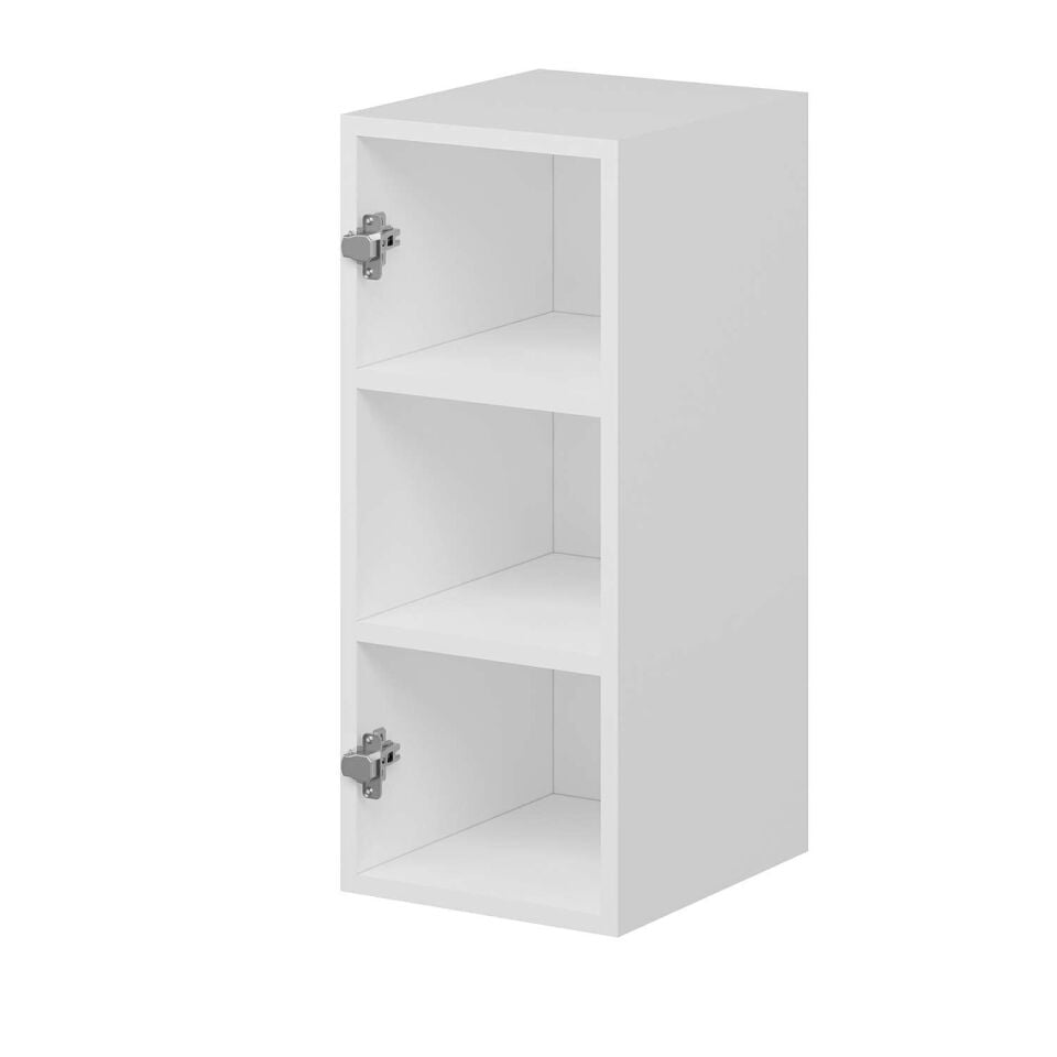 Alvinka Mutfak Modül Üst 1Dk2R 30-H72Cm Mbr B  Beyaz  Beyaz