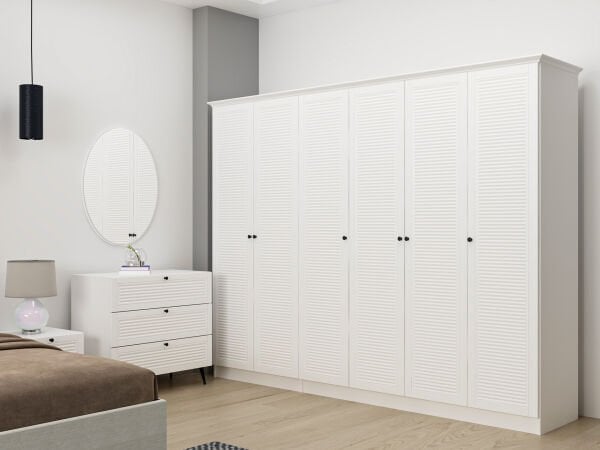 Pandora Yatak Odası Takımı - Beyaz