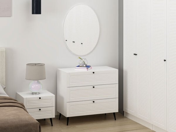 Pandora Yatak Odası Takımı - Beyaz