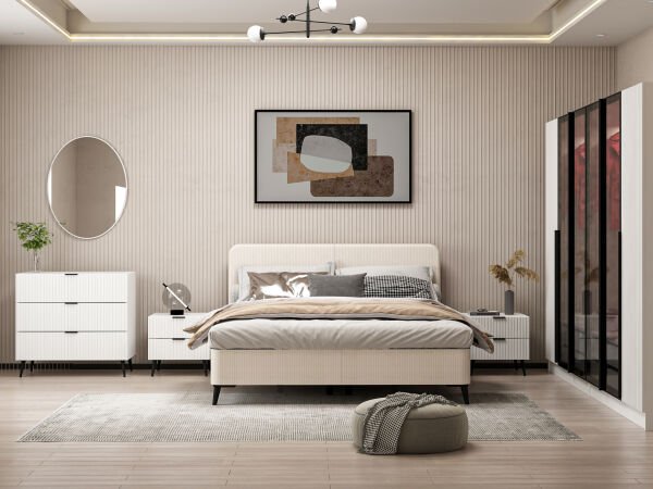 Plus Yatak Odası Takımı - Beyaz