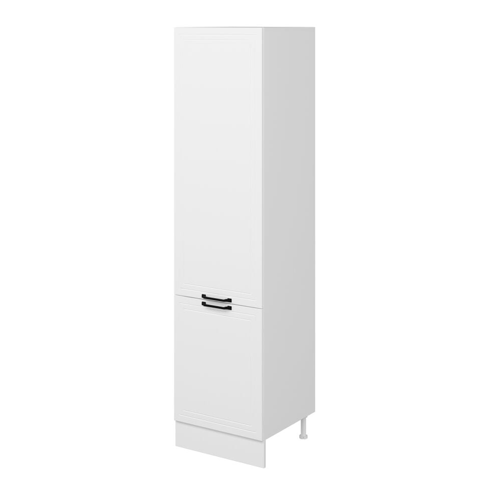 Alvinka Mutfak Modül Mbr_A 60-H240Cm Boy Dolabı Beyaz Beyaz