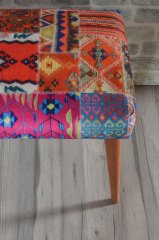Cool Bench Turuncu Kilim Desenli