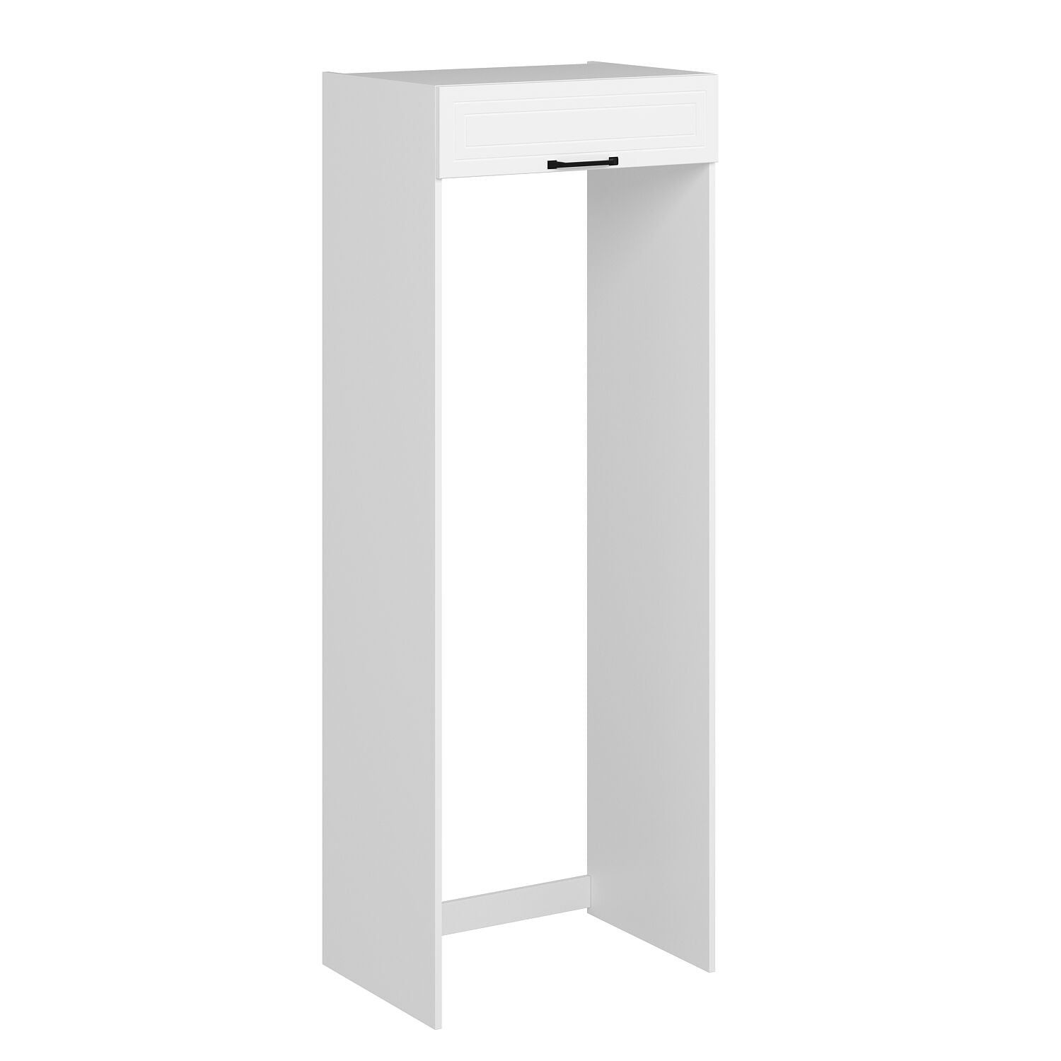 Alvinka Mutfak Modül Mbr_A 80-H222Cm Buz Dolabı Beyaz Beyaz