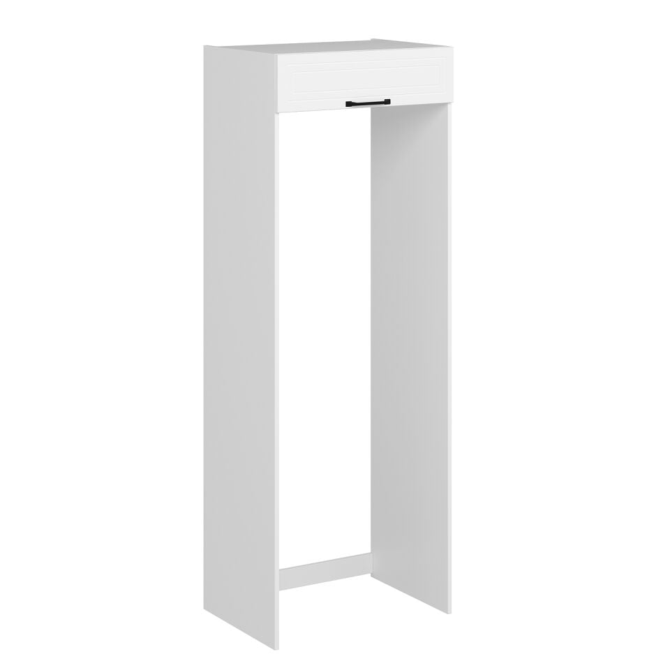 Alvinka Mutfak Modül Mbr_A 80-H222Cm Buz Dolabı Beyaz Beyaz