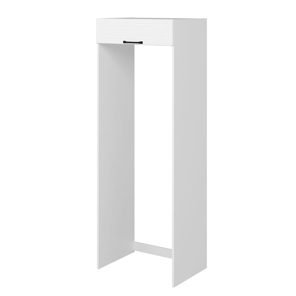 Alvinka Mutfak Modül Mbr_A 80-H222Cm Buz Dolabı Beyaz Beyaz