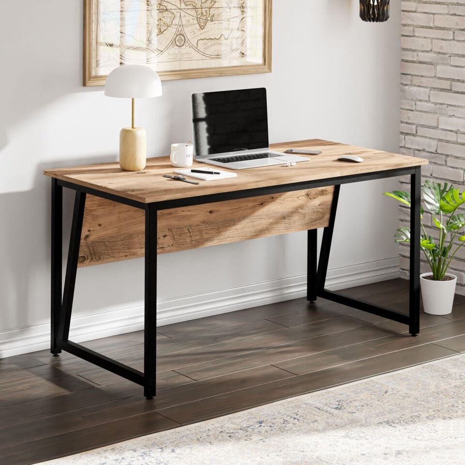 Cera MS2 Çalışma Masası,Ofis Masası - 70x140 cm - Çam