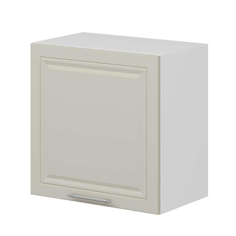Alvinka Mutfak Modül Mbr_C Üst 1Dk 60-60-H72Cm Asp Dolap Beyaz Kumtaşı Mdf