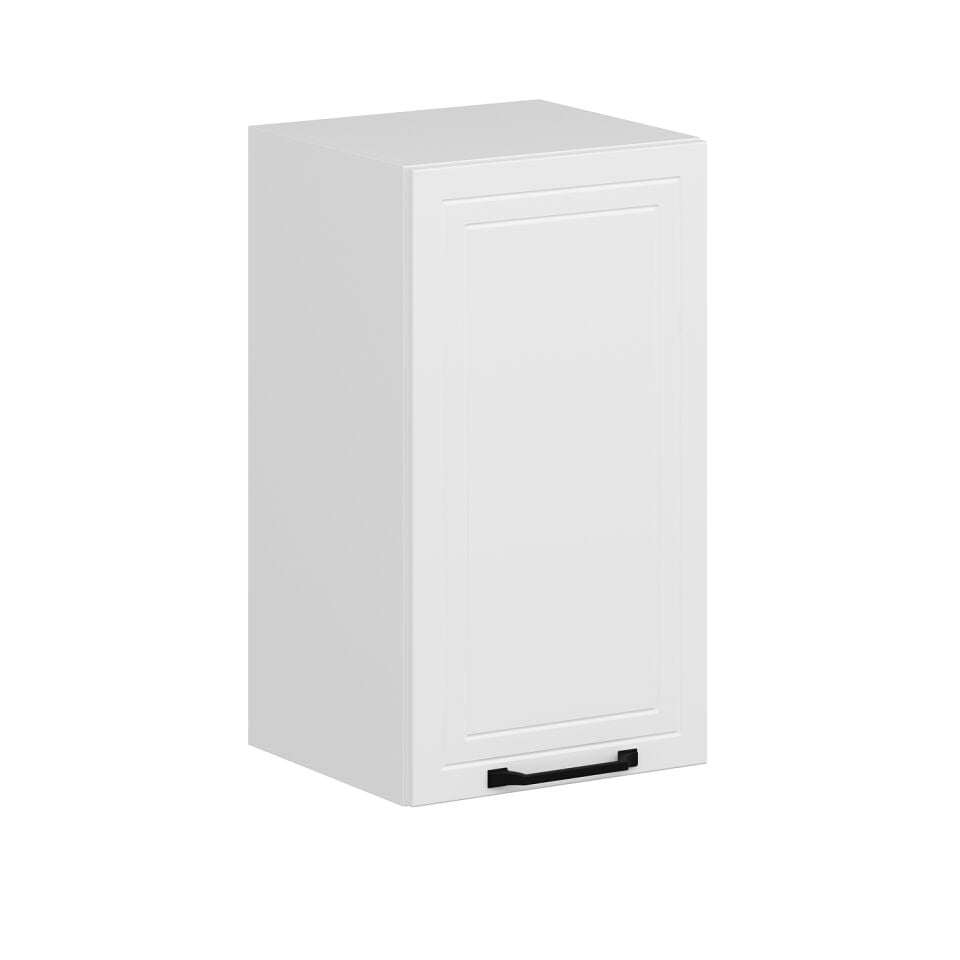 Alvinka Mutfak Modül Mbr_A Üst 1Dk2R 40-H72Cm Dolap Beyaz Beyaz