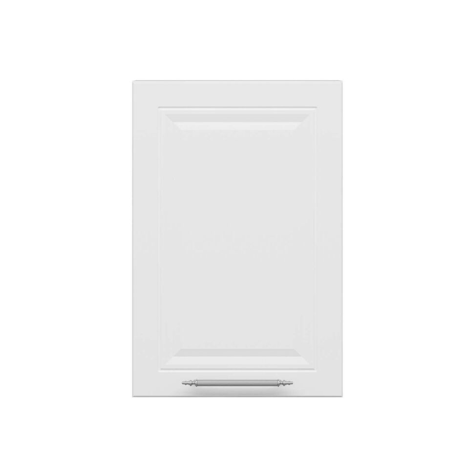 Alvinka Mutfak Modül Mbr_C Üst 1Dk1R 40-H60Cm Dolap Beyaz Beyaz Mdf