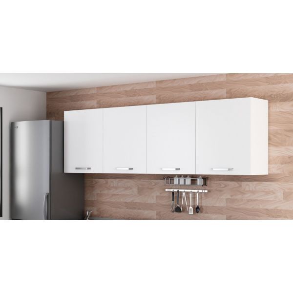 Minar 240 Cm Mutfak Dolabı Beyaz 240-B3-Üst Modül