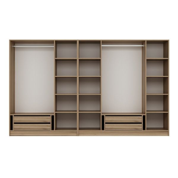 Kale Plus 7 Kapaklı 4Ç Dolap Dore Plus Dore