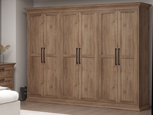 Retro Yatak Odası Takımı - Rahle Ceviz