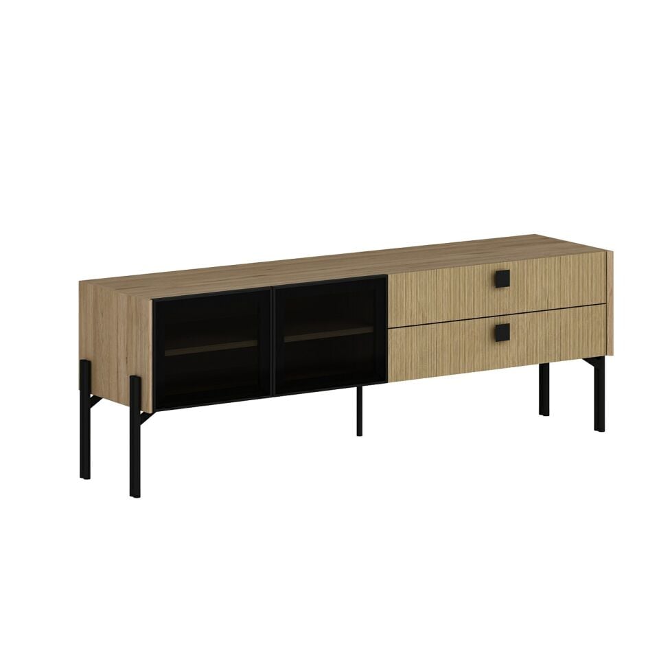 Maren Tv Ünitesi 2Cam Kpk 2Ç Metal Ayak-Sepet-G.Yunus