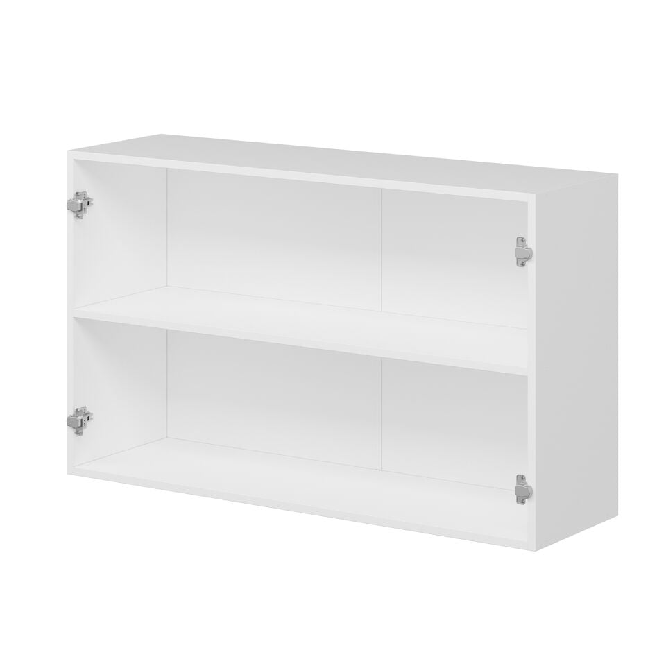 Alvinka Mutfak Modül Mbr_A Üst 2Dk1R 120-H72Cm Dolap Beyaz Beyaz