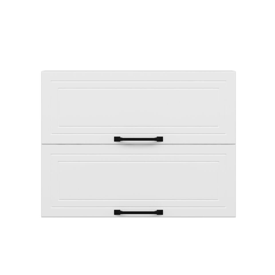 Alvinka Mutfak Modül Mbr_A Üst 2Yk1R 80-H60Cm Dolap Beyaz Beyaz