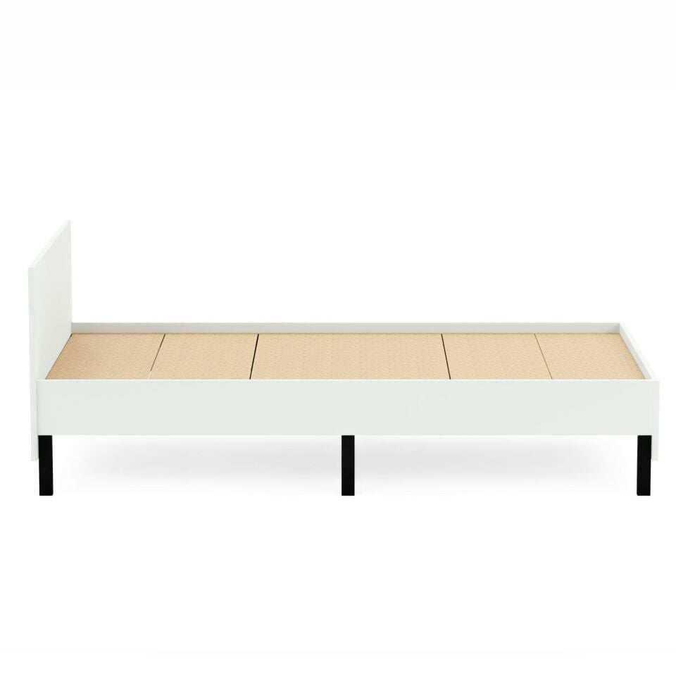 Ceramical KR1 Tek Kişilik Karyola - 90x190 - Beyaz