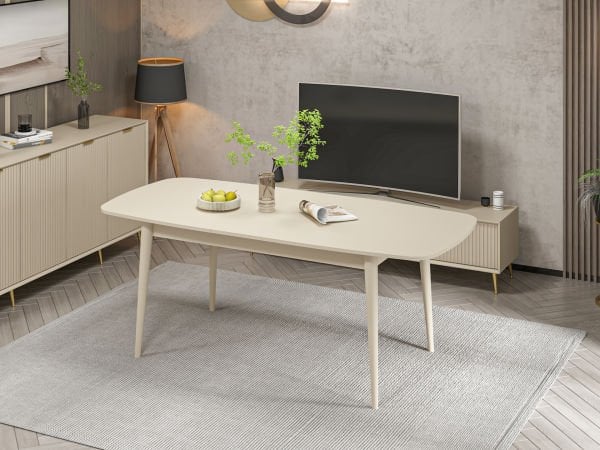 Kale Luxe Yemek Masası - Kumtaşı
