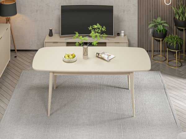 Kale Luxe Açılır Yemek Masası - Kumtaşı