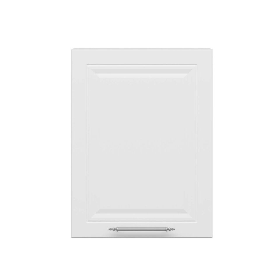 Alvinka Mutfak Modül Mbr_C Üst 1Dk1R 45-H60Cm Dolap Beyaz Beyaz Mdf
