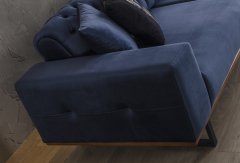Kael Üçlü Koltuk Lacivert