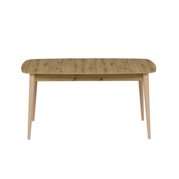 Mitra Açılır Yemek Masası - Artisan/Ahşap Ayak