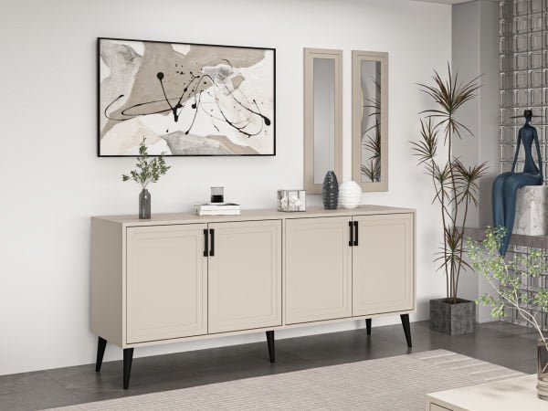 Prime Konsol & Ayna - Kumtaşı