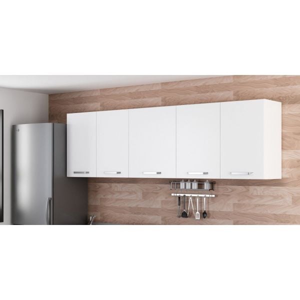 Minar 245 Cm Mutfak Dolabı Beyaz 245-B1-Üst Modül