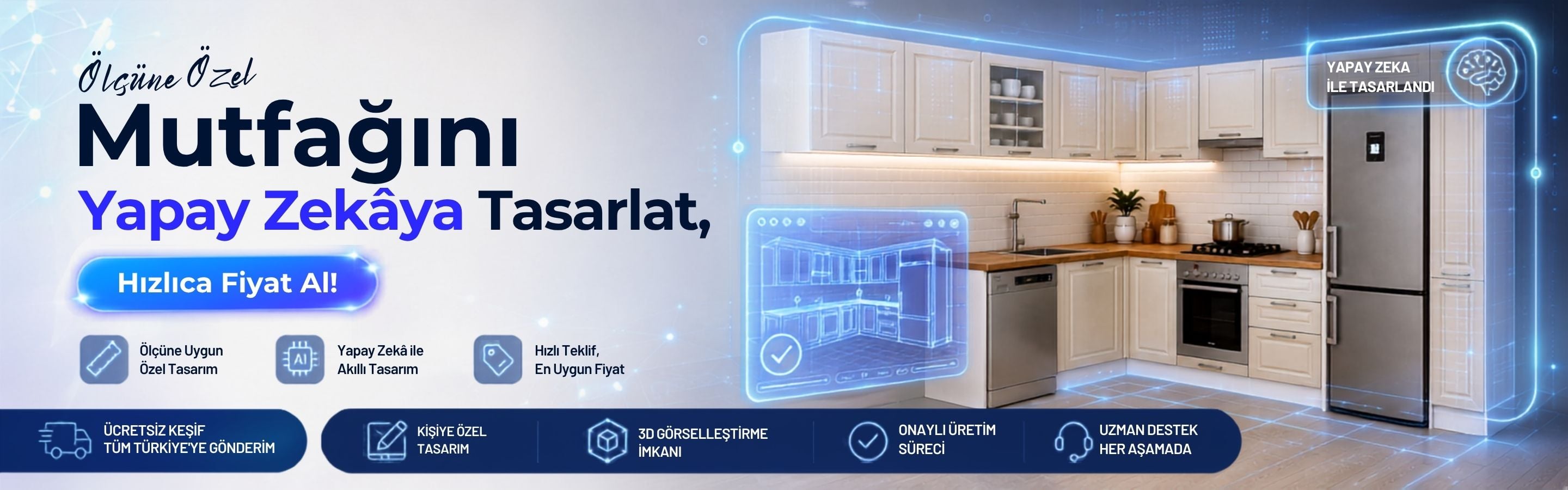 Ücretsiz mutfak tasarımı